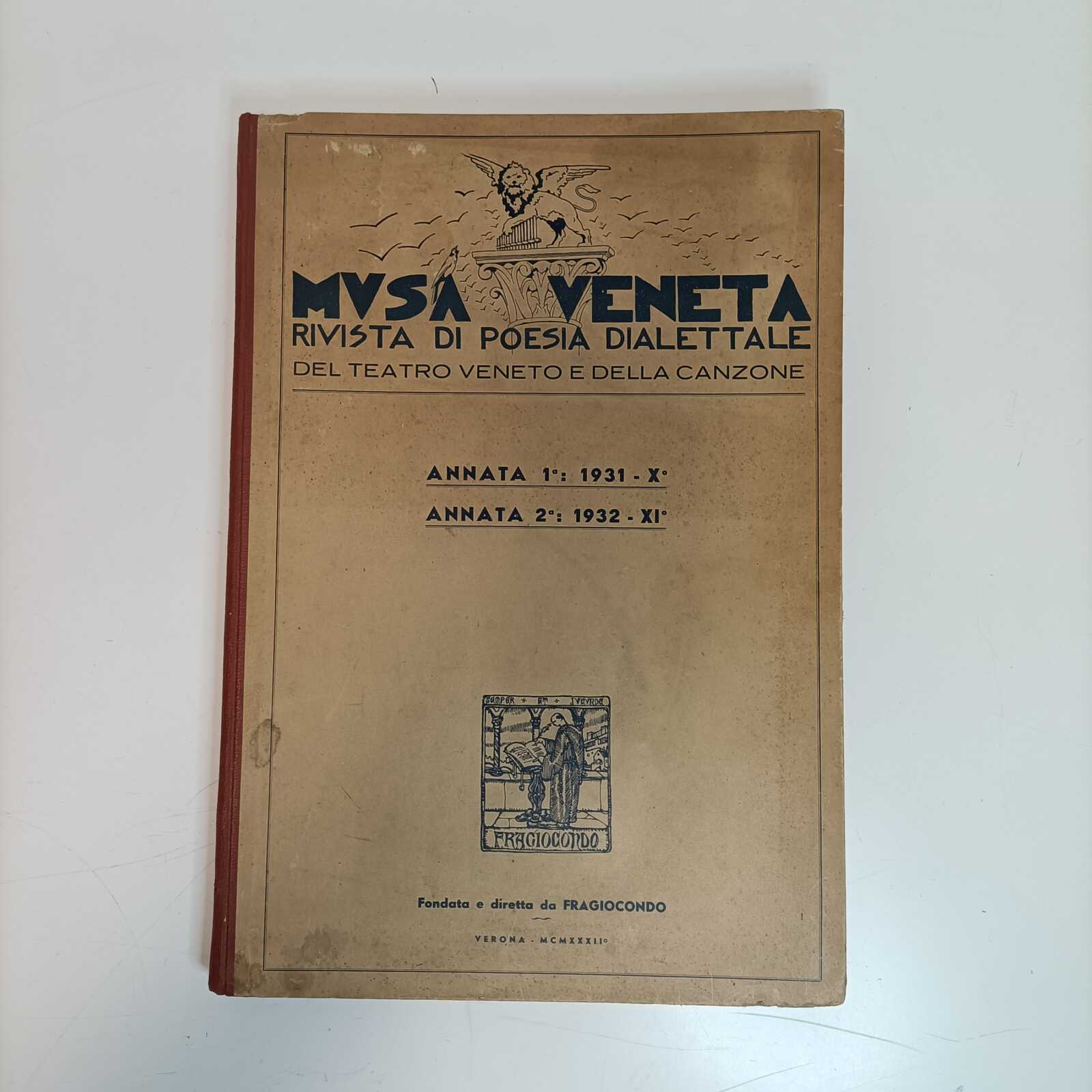 Musa veneta - poesia e teatro anni '30